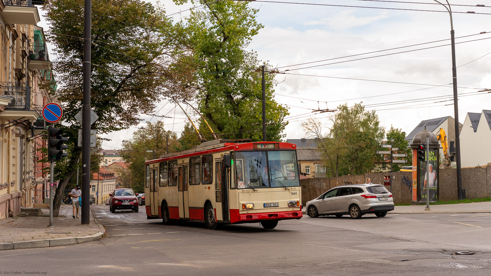 Вильнюс, Škoda 14Tr13/6 № 1641