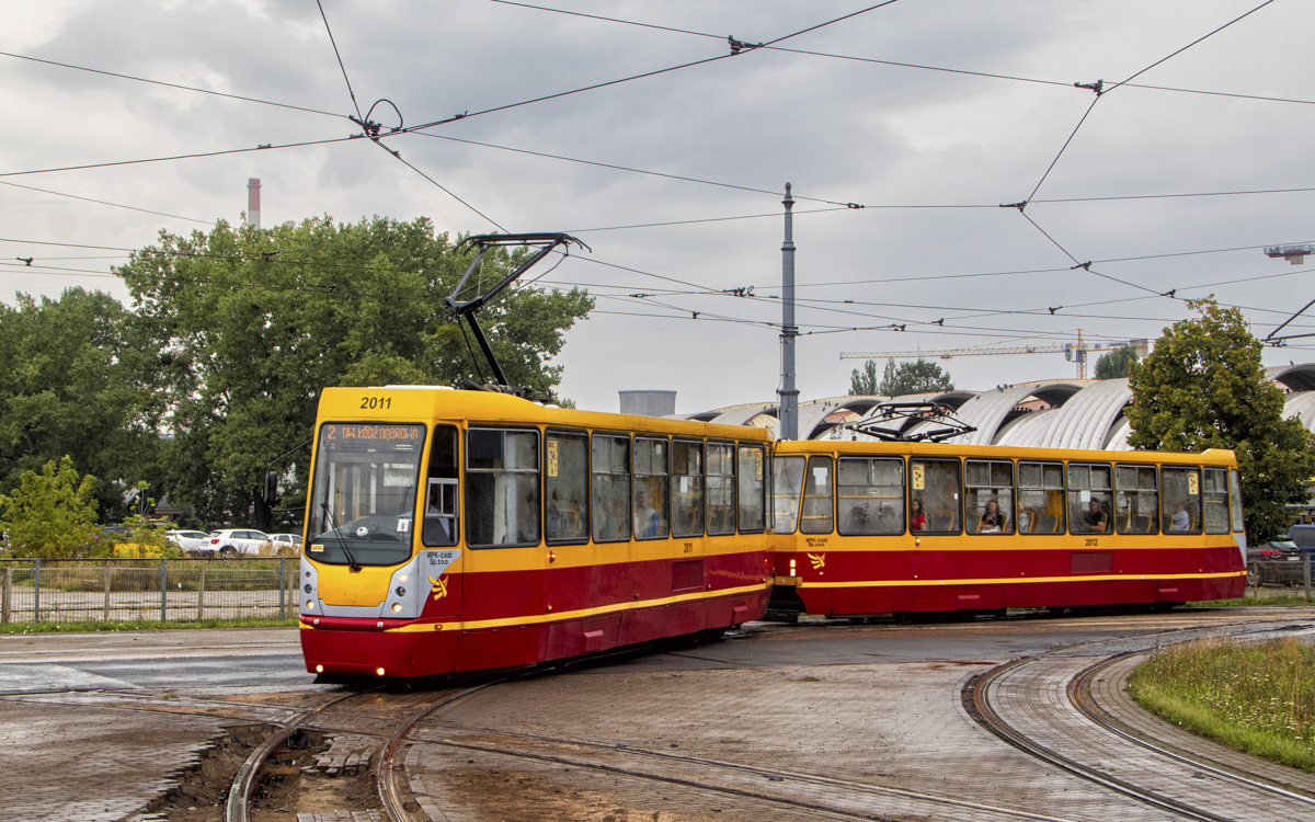Лодзь, Konstal 805NaND № 2011