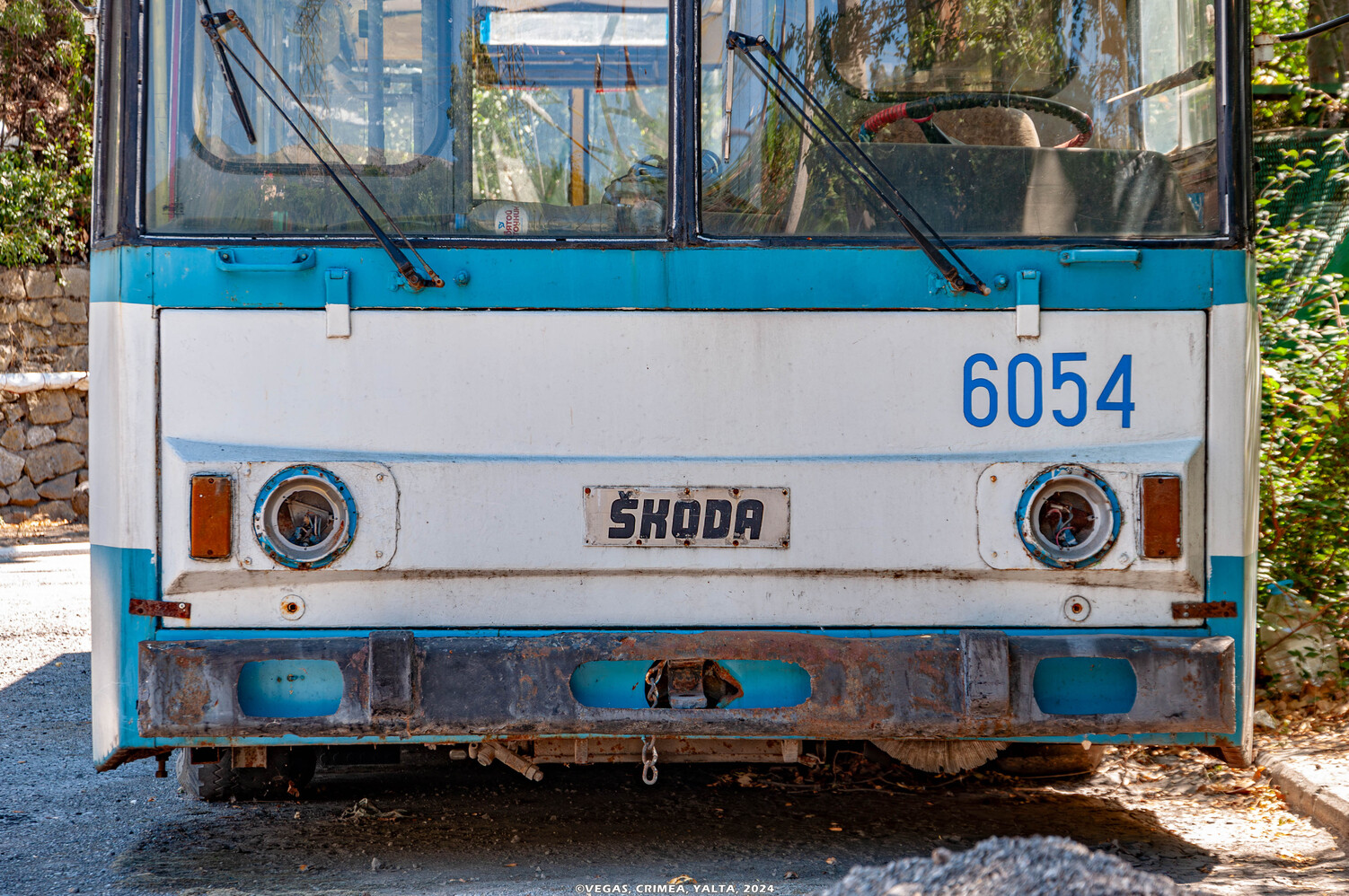 Крымский троллейбус, Škoda 14Tr02/6 № 6054