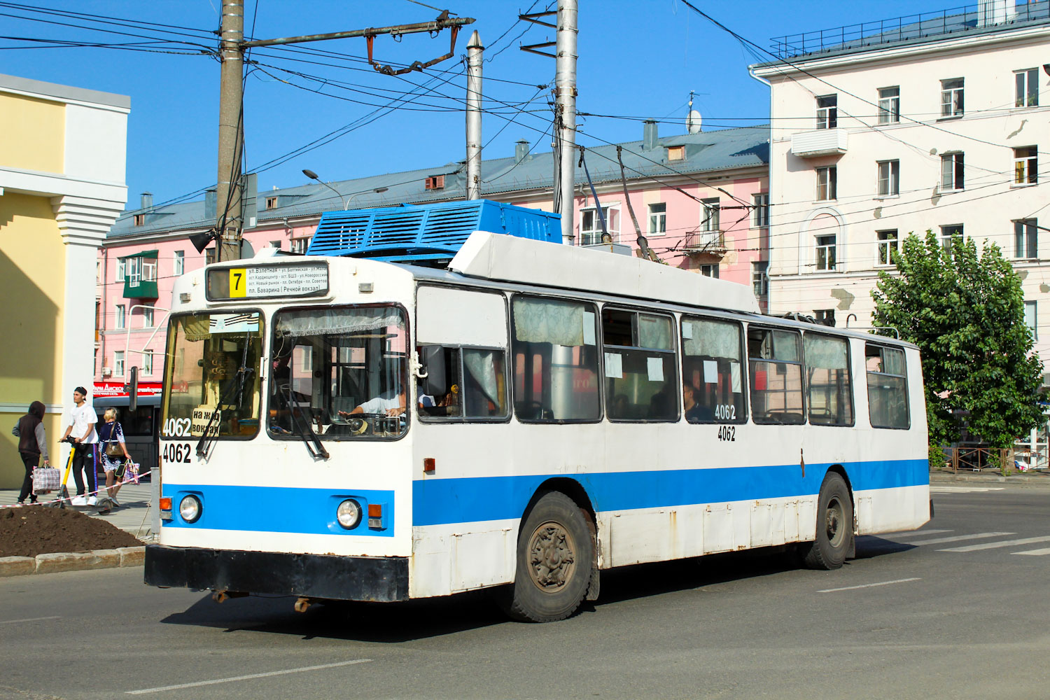 Барнаул, ЗиУ-682 КВР БТРМ № 4062