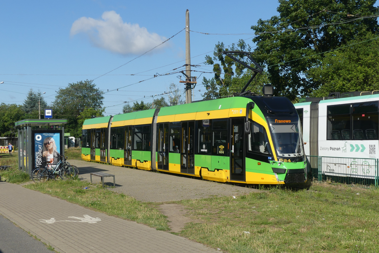 Познань, Modertrans Moderus Gamma LF 02 AC № 624