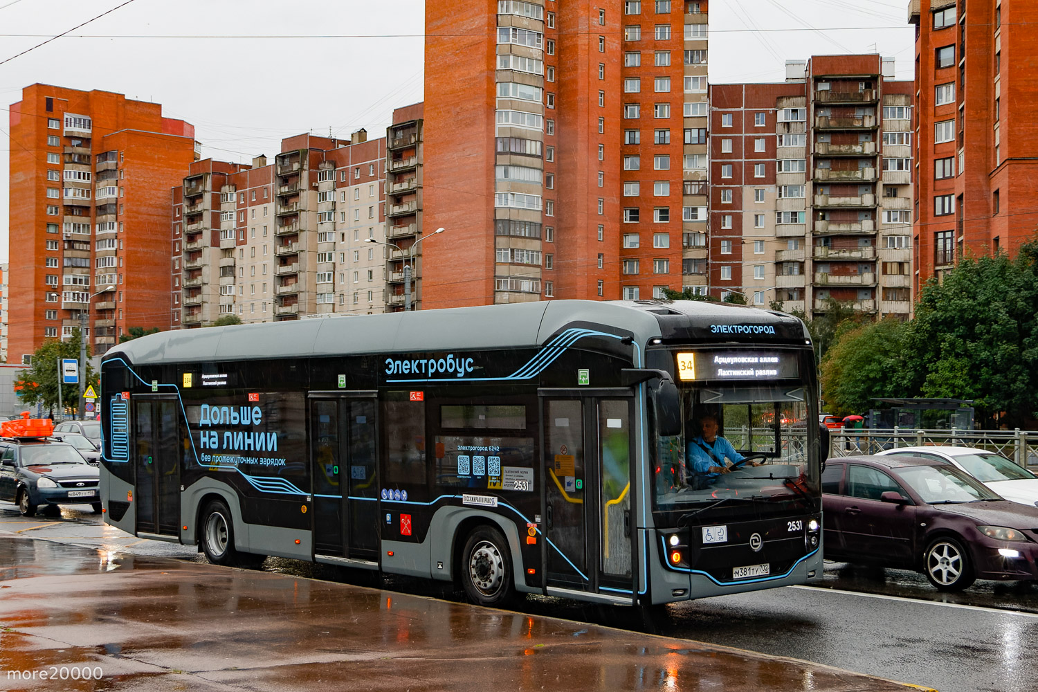 Санкт-Петербург, УТТЗ-6242.01 "Электрогород" № 2531