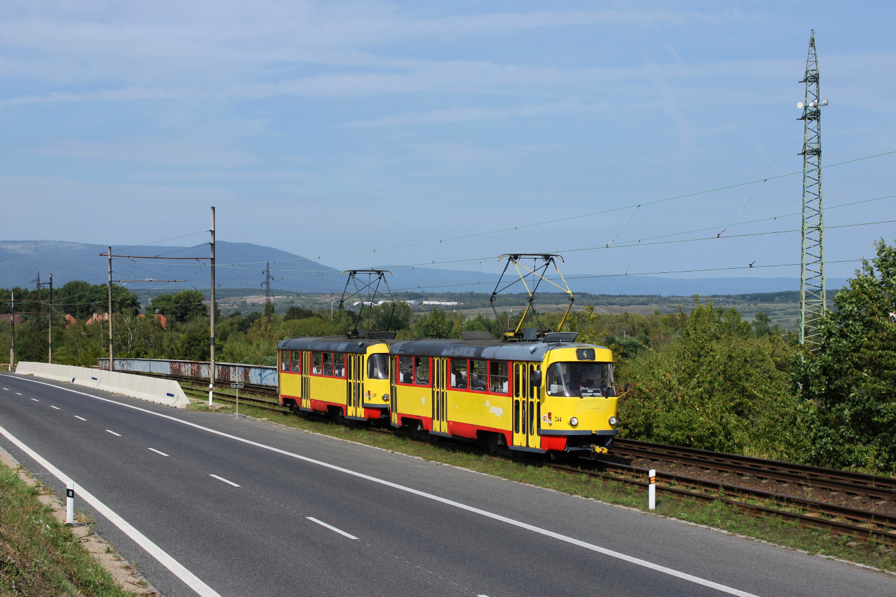 Мост ― Литвинов, Tatra T3M.3 № 244