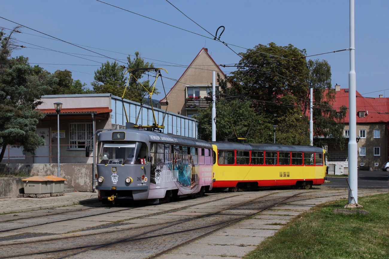 Мост ― Литвинов, Tatra T3M.3 № 282