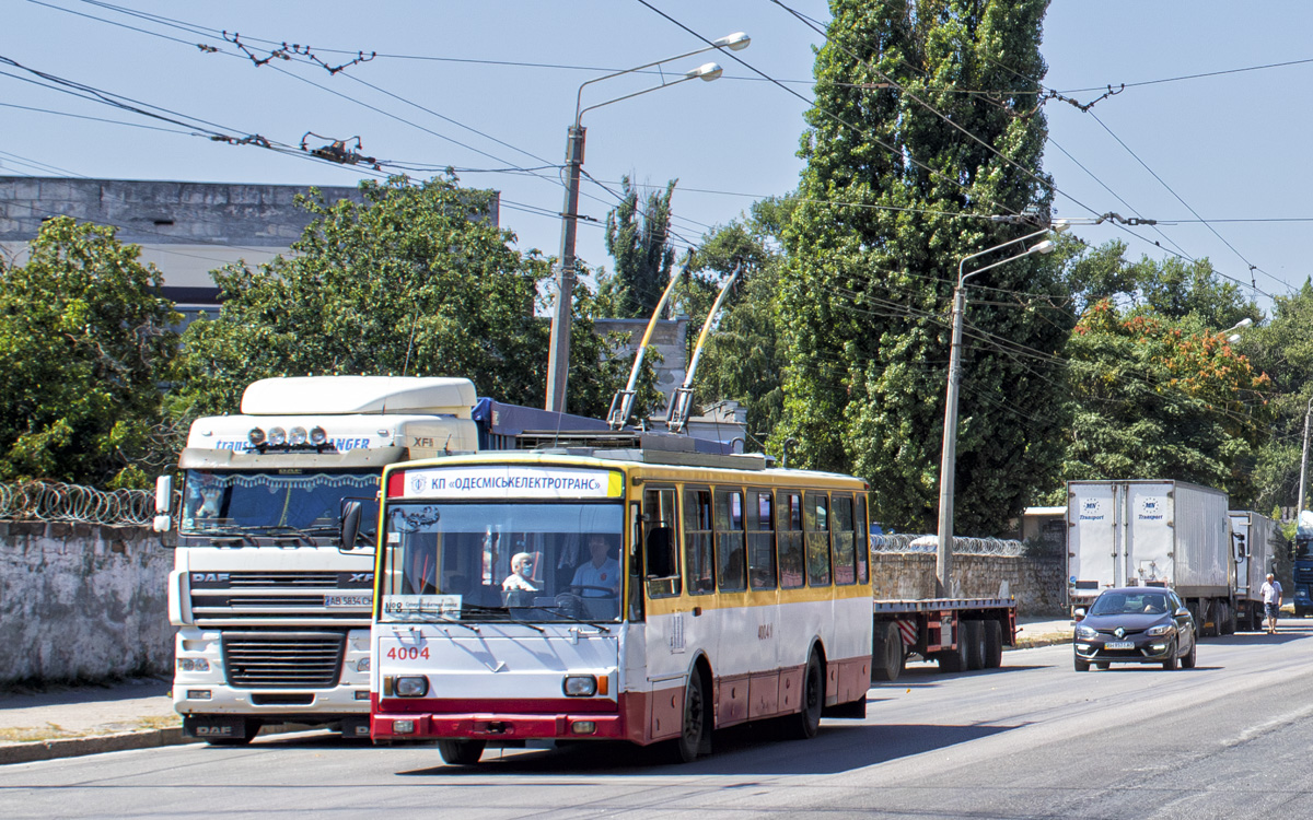Одесса, Škoda 14TrM № 4004
