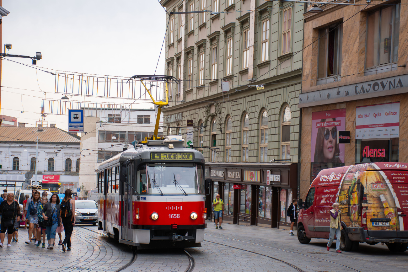 Брно, Tatra T3R.PV № 1658