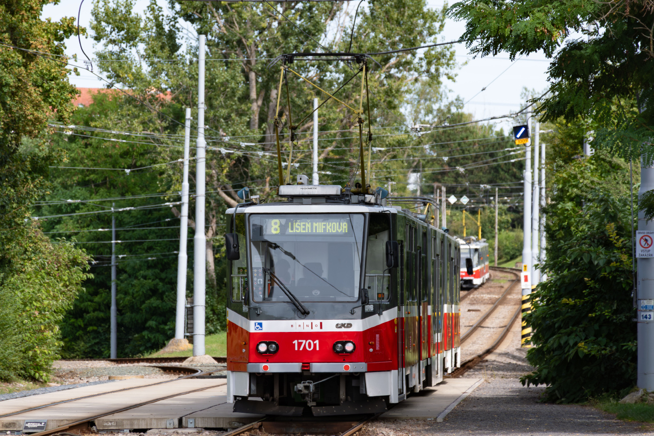 Брно, Tatra KT8D5R.N2 № 1701