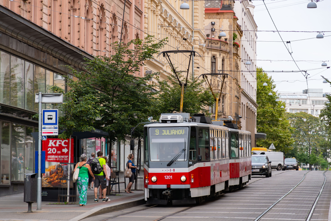 Брно, Tatra T6A5 № 1201