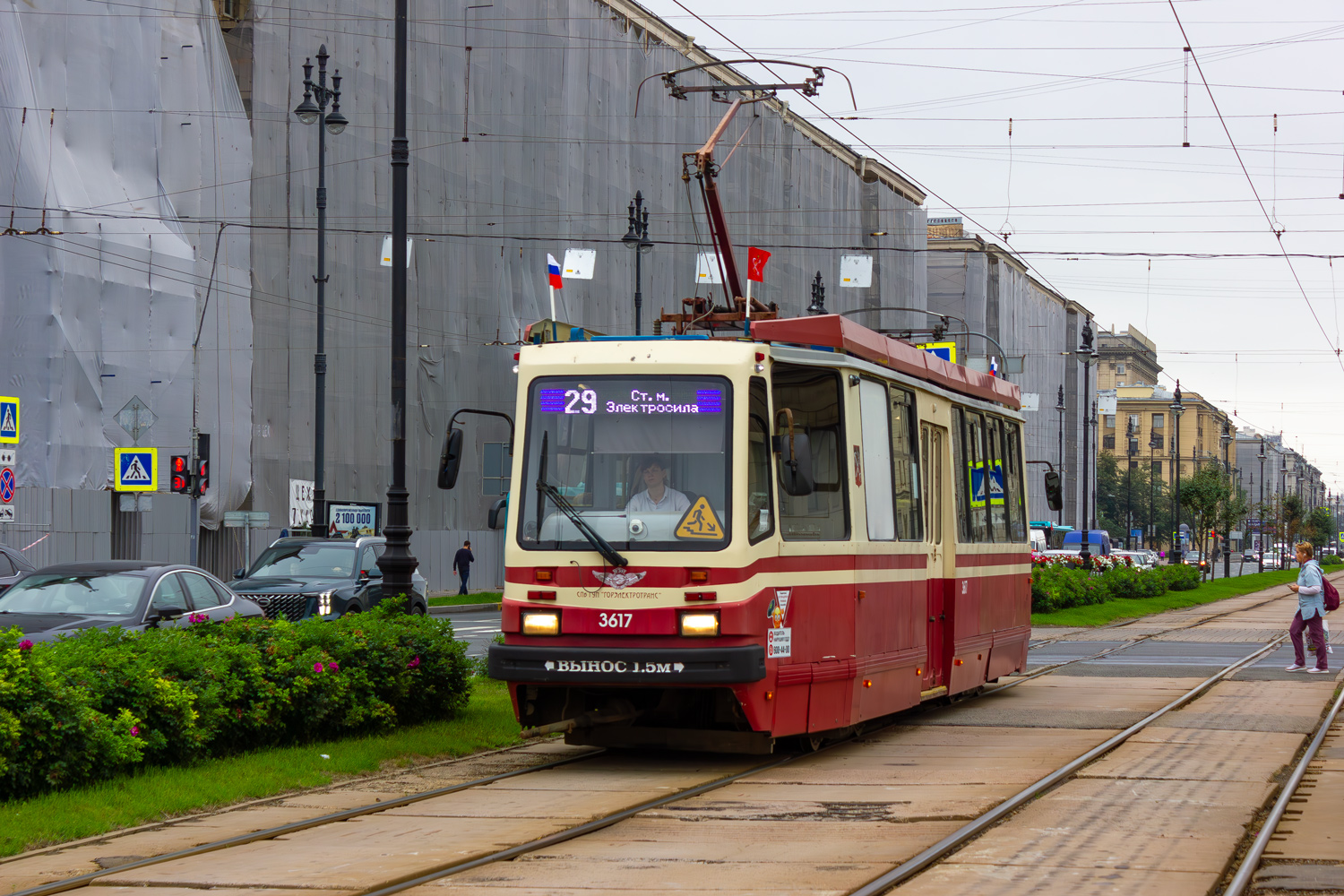 Санкт-Петербург, ТС-77 № 3617
