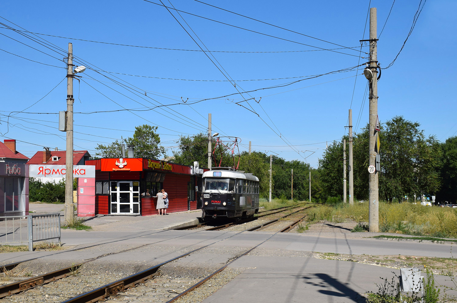 Волгоград, Tatra T3SU № 2696