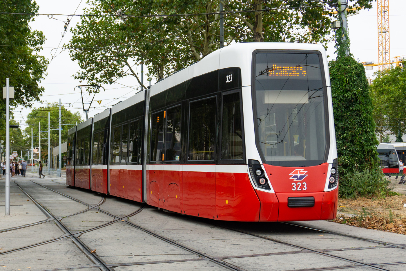 Відень, Bombardier Flexity Wien (Type D) № 323 Відень, Bombardier Flexity Wien (Type D) № 323