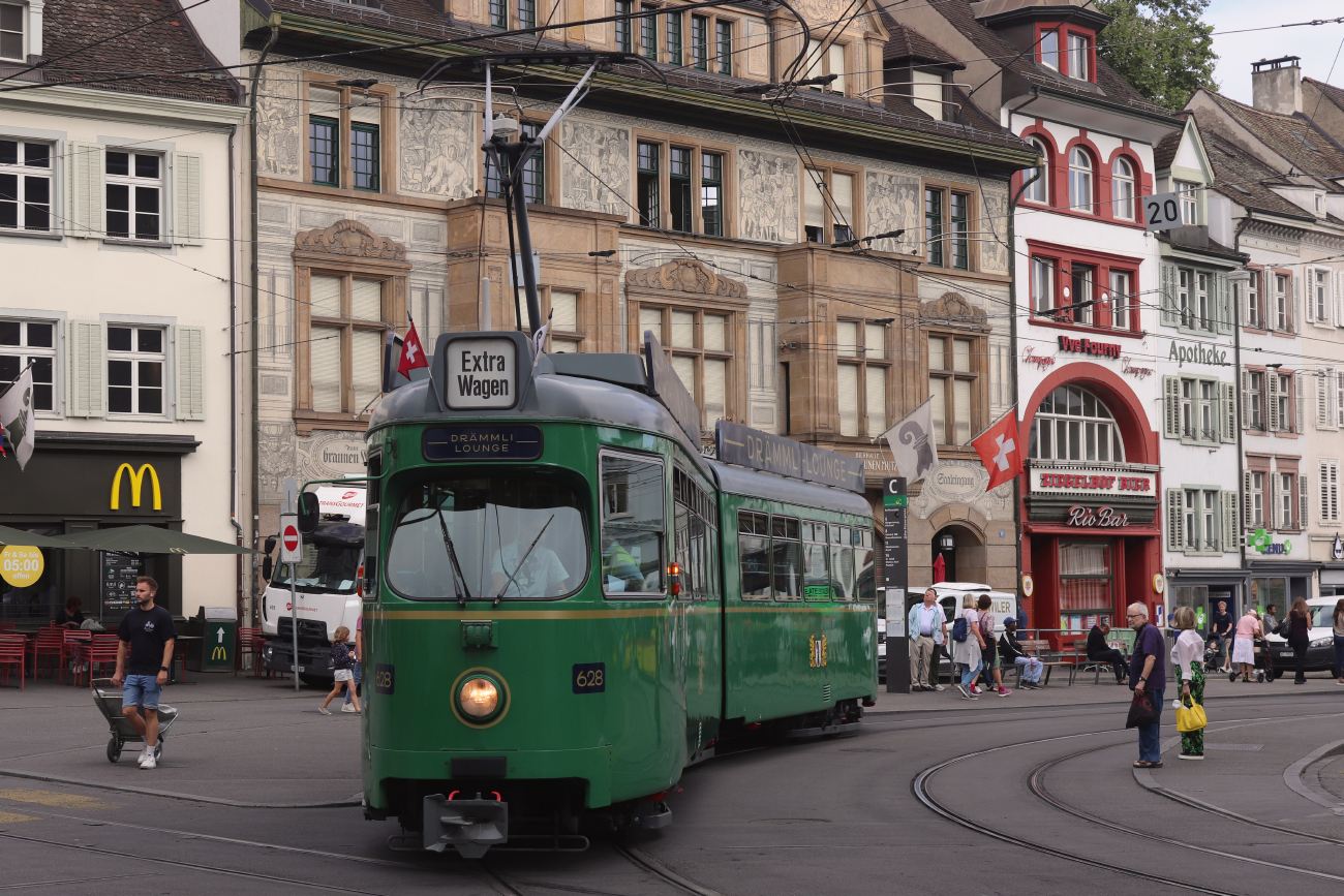Базель, Duewag GT6 № 628