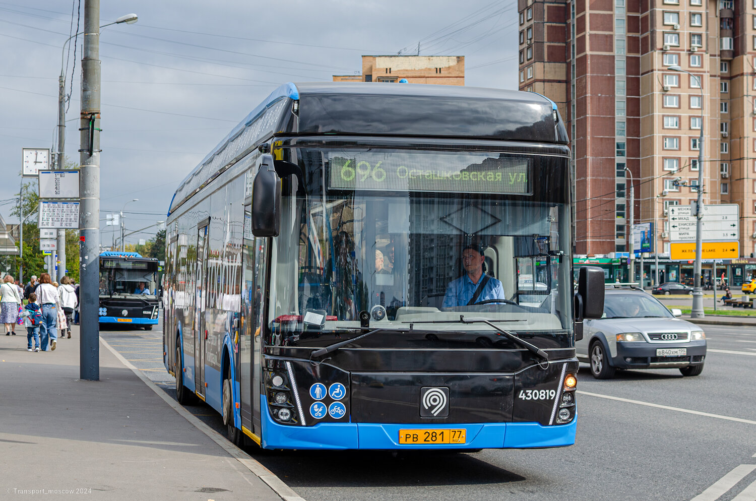 Москва, ЛиАЗ-6274 № 430819
