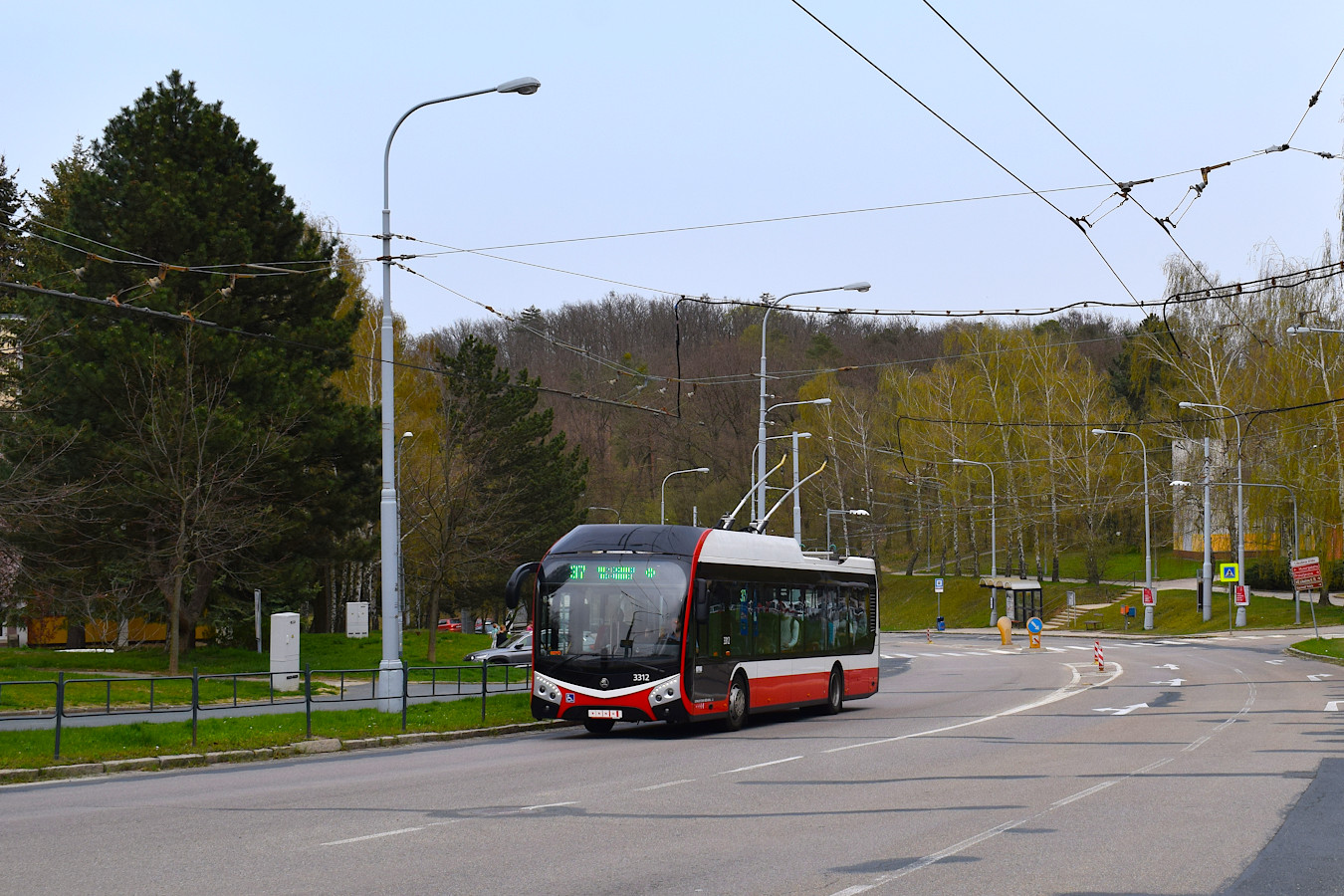 Брно, Škoda 32Tr SOR № 3312