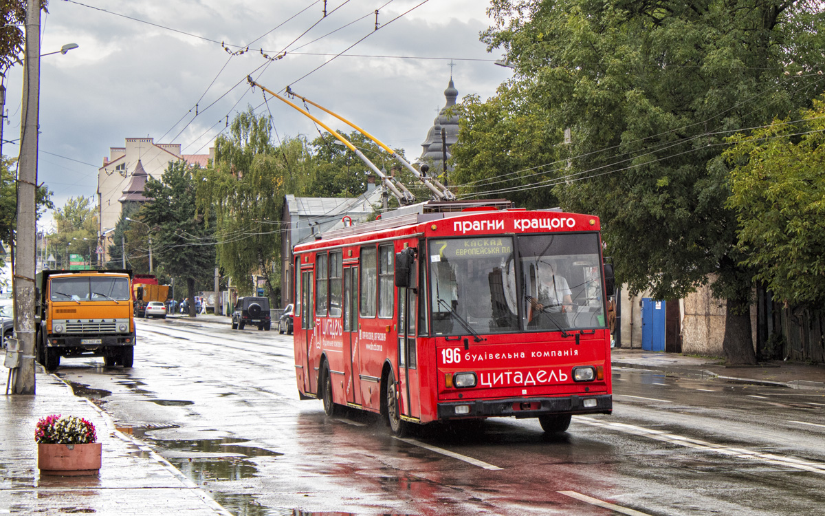 Ивано-Франковск, Škoda 14Tr10/6 № 196