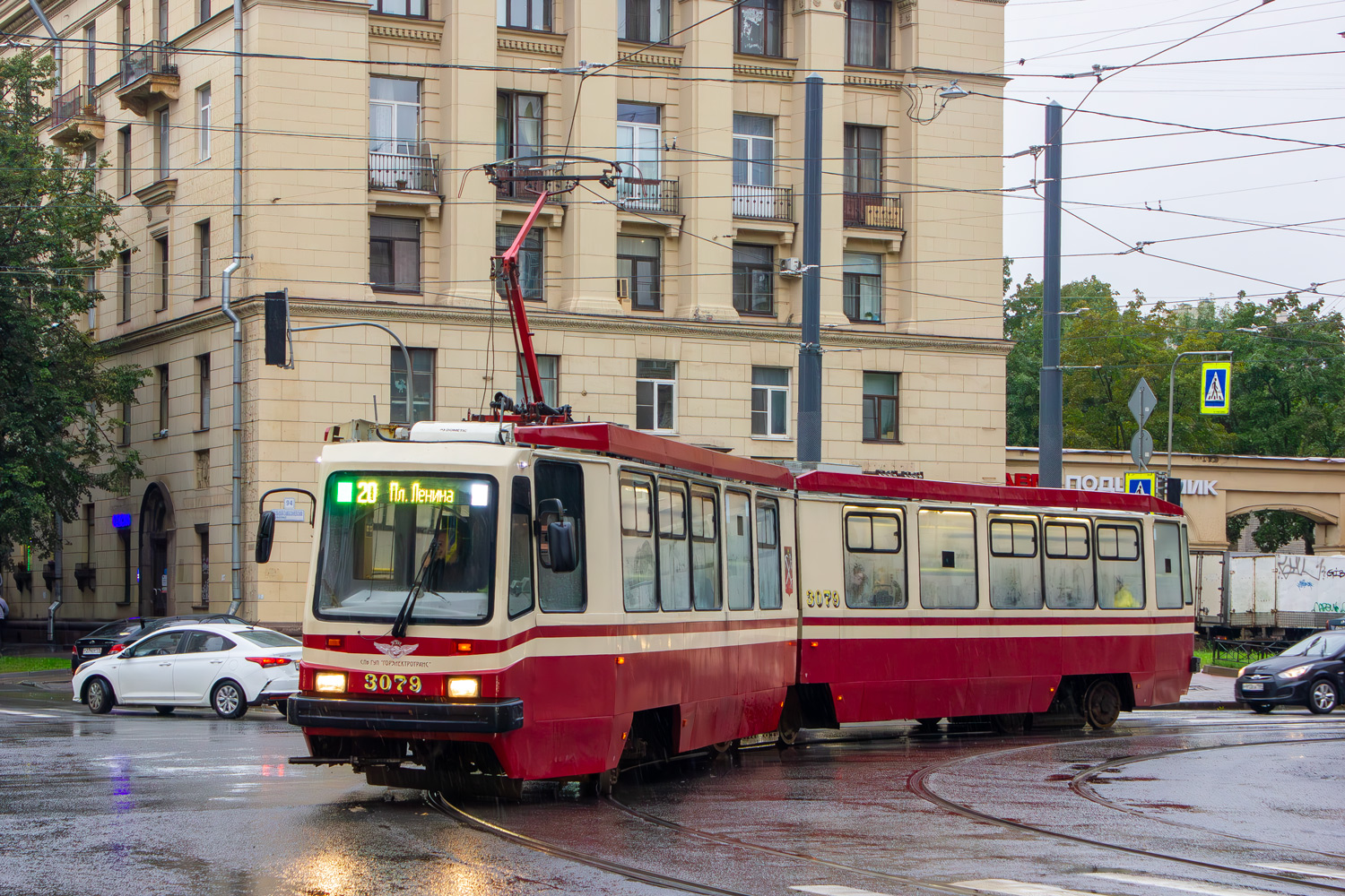 Санкт-Петербург, ЛВС-86М2 № 3079