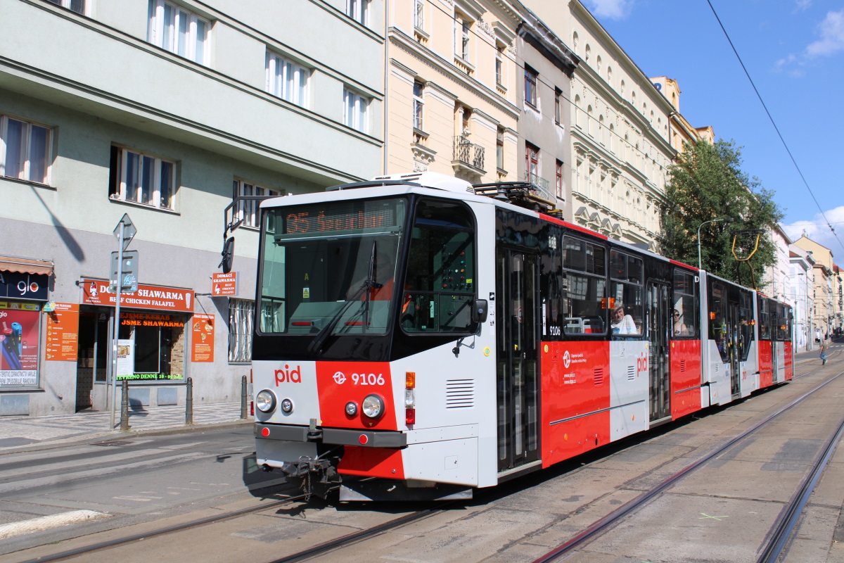 Прага, Tatra KT8D5R.N2P № 9106