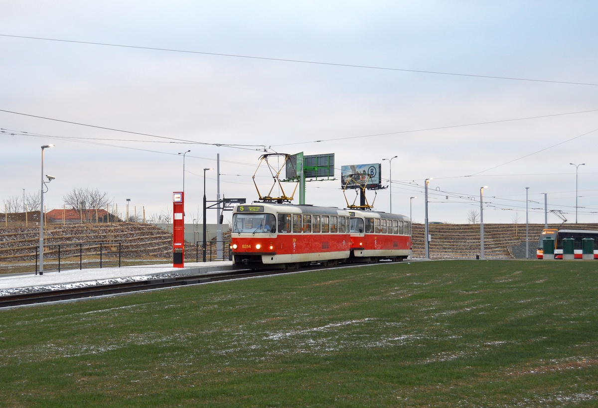 Прага, Tatra T3R.P № 8314