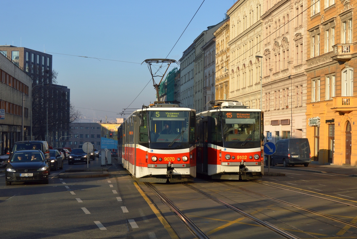 Прага, Tatra KT8D5R.N2P № 9070