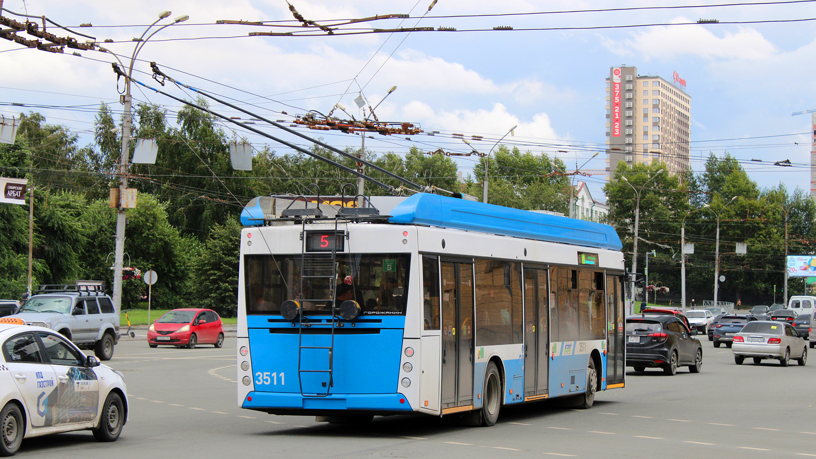 Novosibirsk, UTTZ-6241.01 “Gorozhanin” № 3511