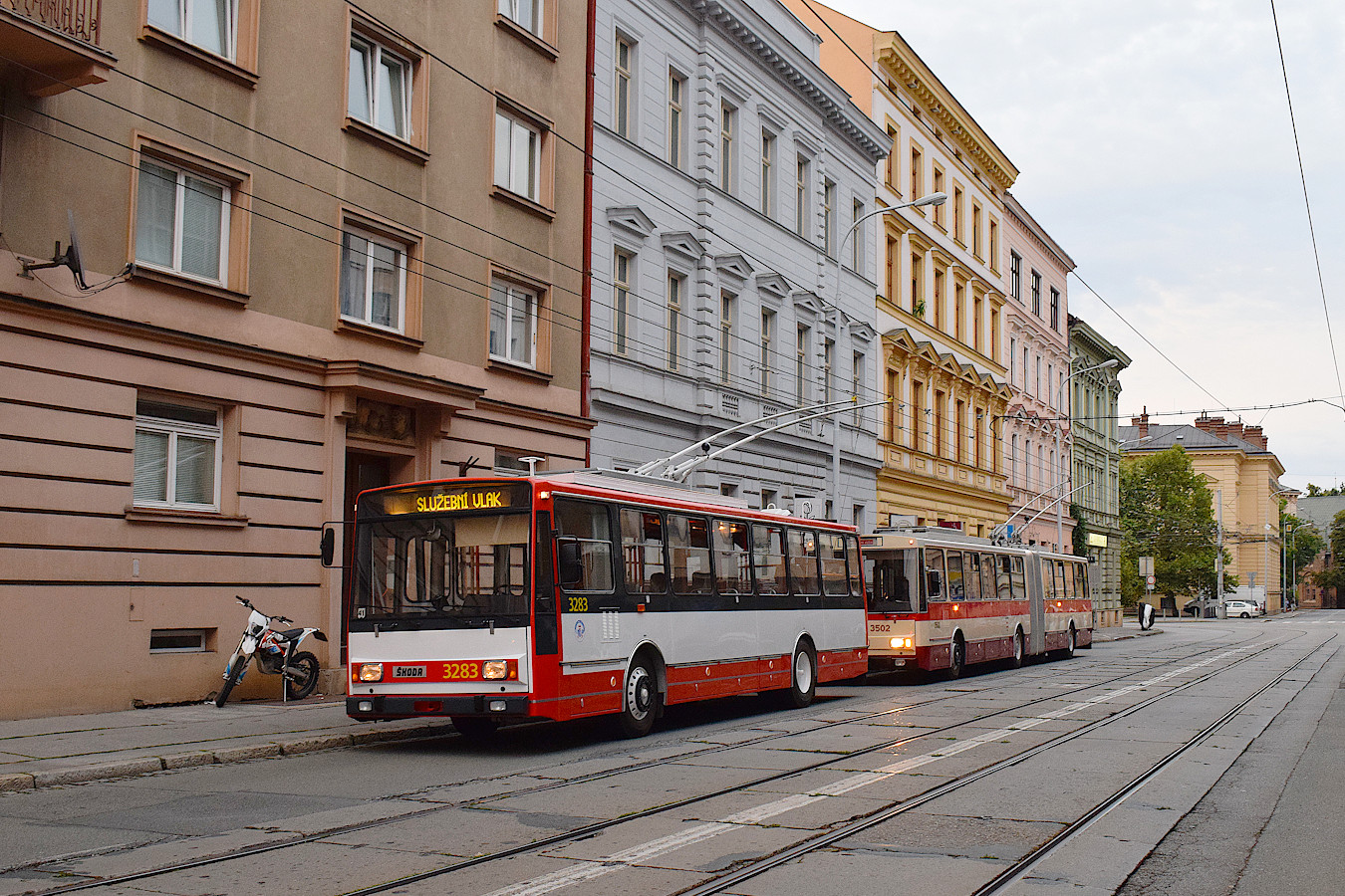 Брно, Škoda 14Tr17/6M № 3283; Брно — Oslavy 155 let MHD v Brně