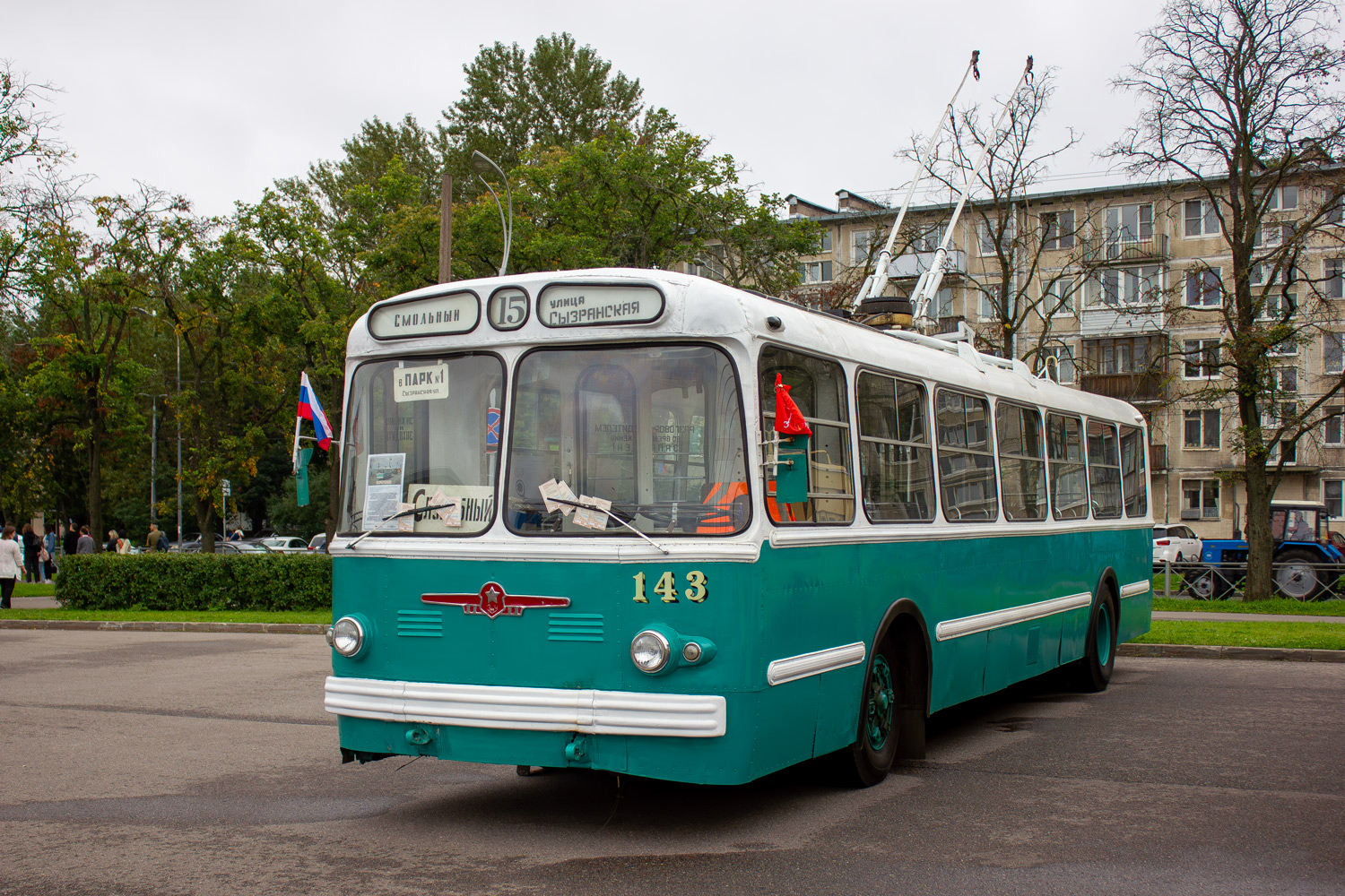 Санкт-Петербург, ЗиУ-5Г № 143; Санкт-Петербург — Выставка «День транспорта» — 22.08.2024