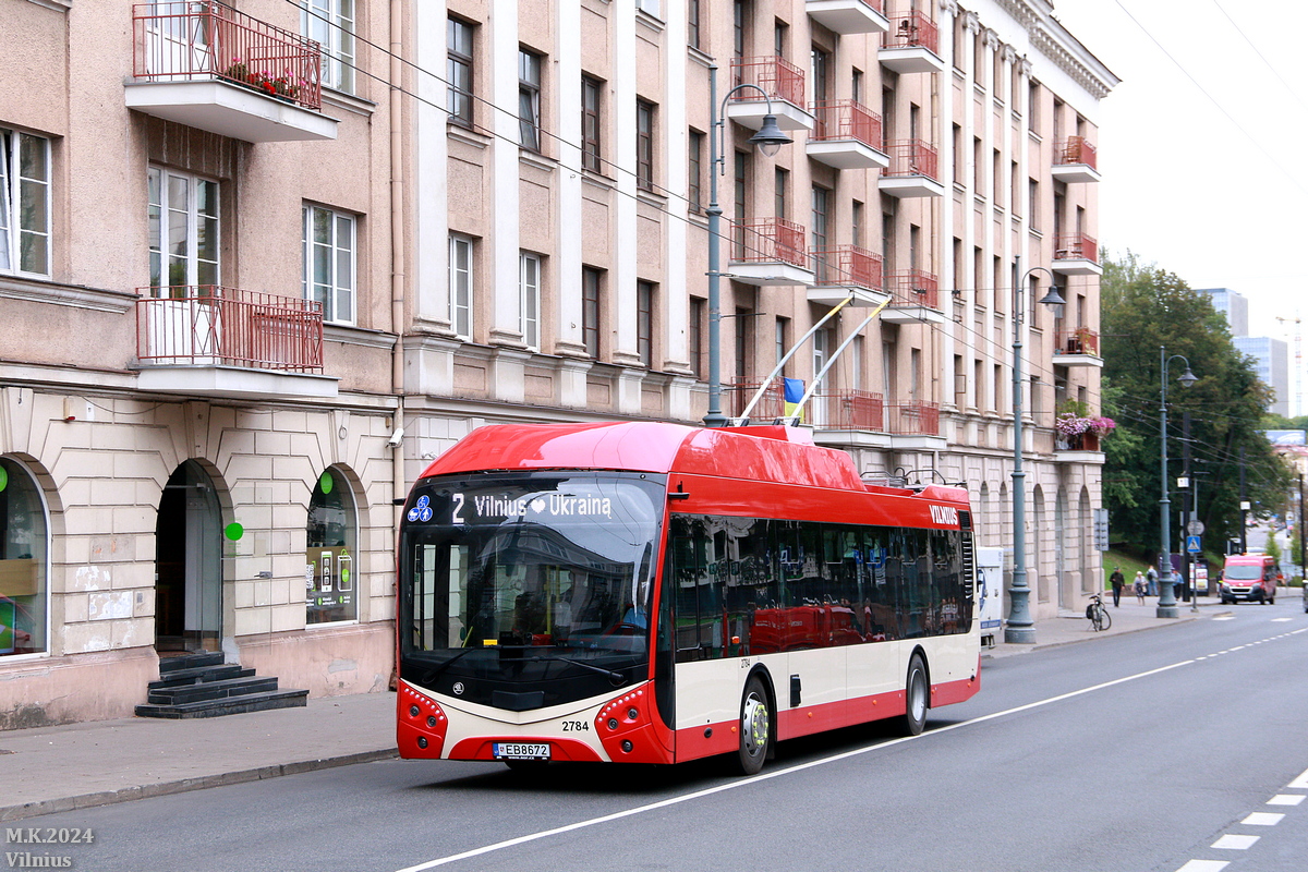 Vilnius, Škoda 32Tr SOR č. 2784