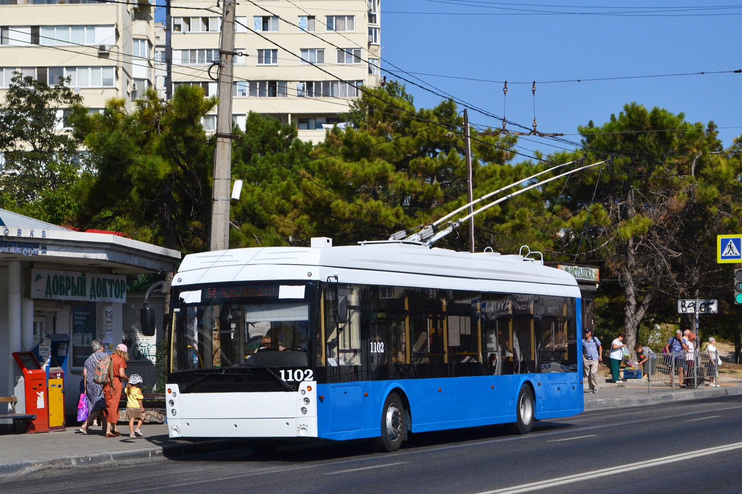 Севастополь, Тролза-5265.03 «Мегаполис» № 1102