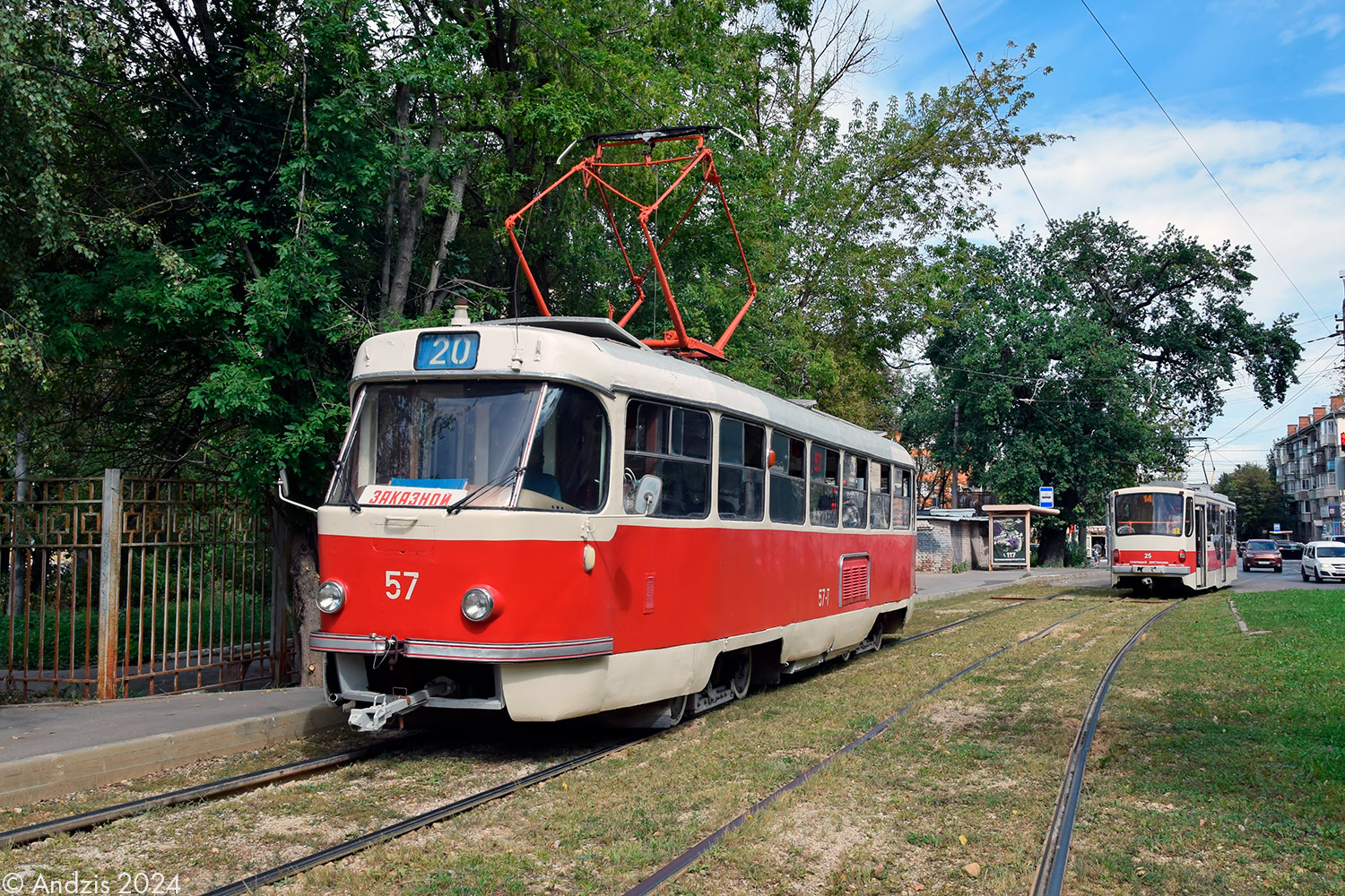 Тула, Tatra T3SU (двухдверная) № 57