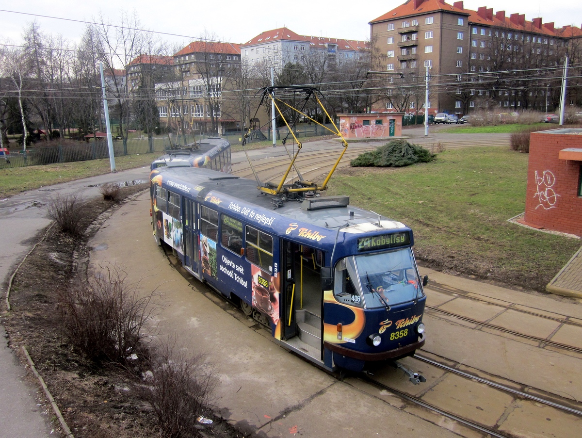 Прага, Tatra T3R.P № 8358