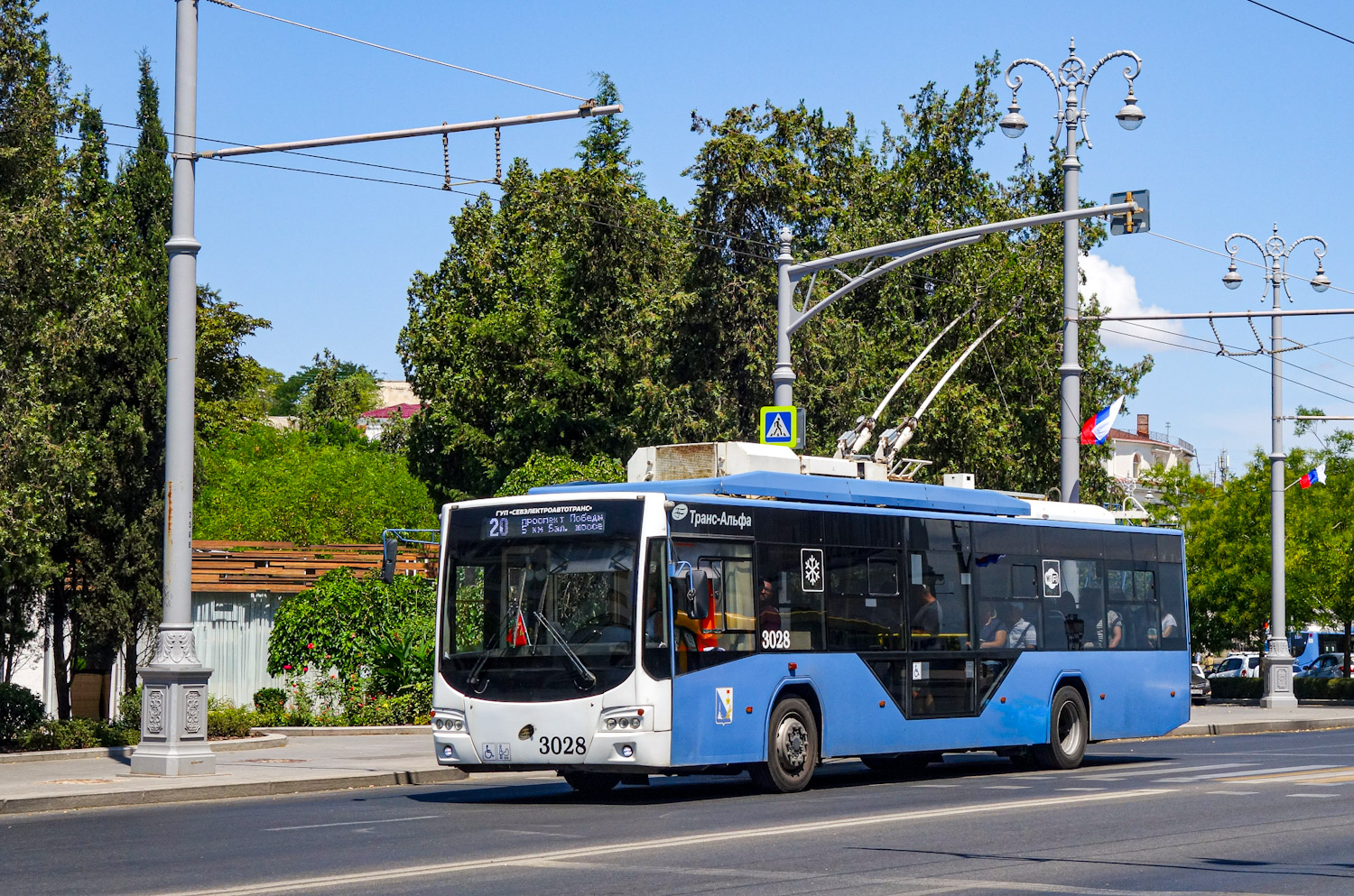 Севастополь, ВМЗ-5298.01 «Авангард» № 3028