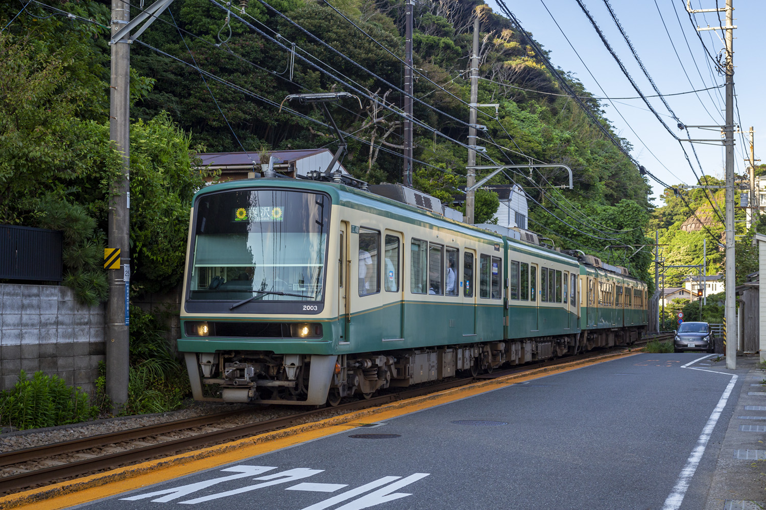 Fujisawa, Enoshima Electric Railway 2000 series Nr. 2003