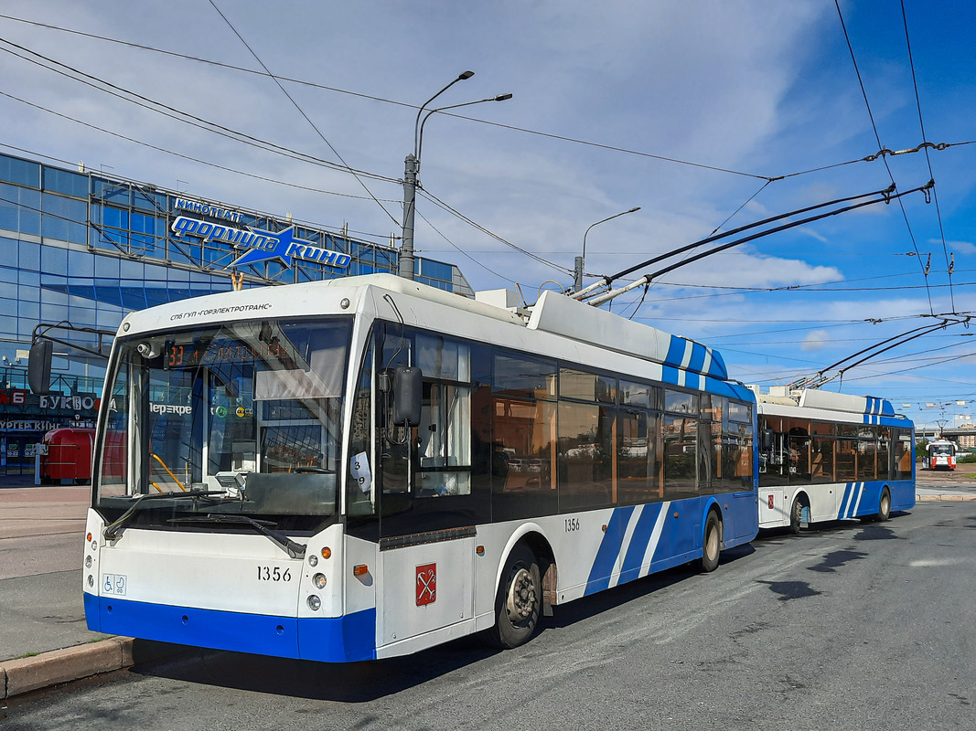 Санкт-Петербург, Тролза-5265.00 «Мегаполис» № 1356