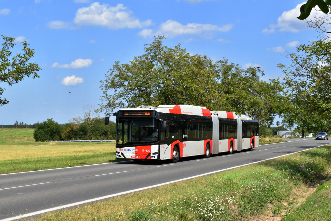 Прага, Škoda-Solaris 24m (Škoda 38Tr) № 420