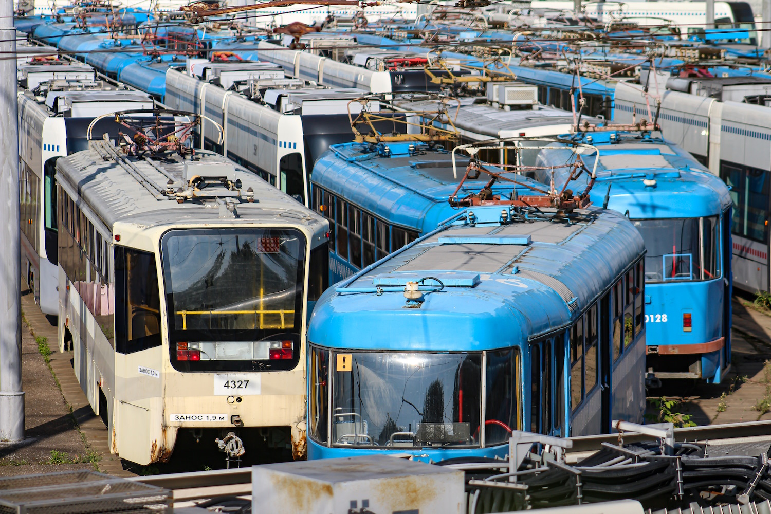 Москва — Трамвайные депо: [3] Краснопресненское. Новая территория в Строгино