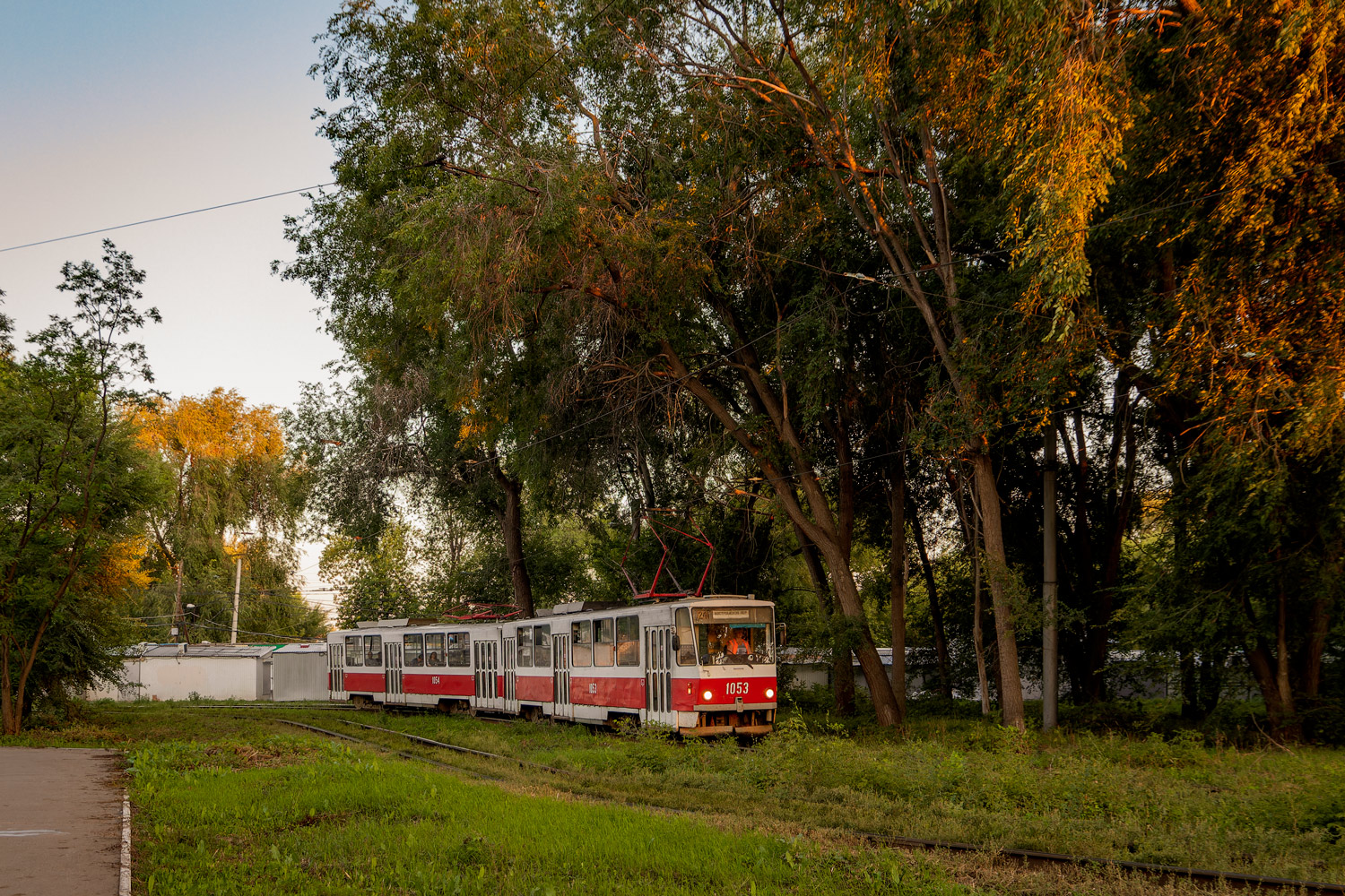 Самара, Tatra T6B5SU № 1053