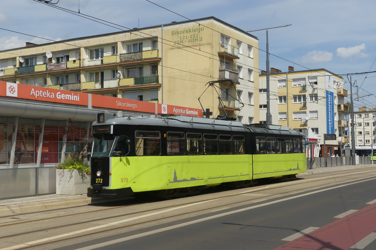 Гожув-Велькопольский, Wegmann 6EGTW № 272 Гожув-Велькопольский, Wegmann 6EGTW № 272