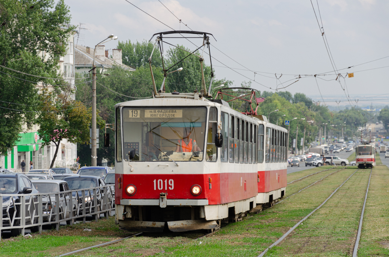 Самара, Tatra T6B5SU № 1019