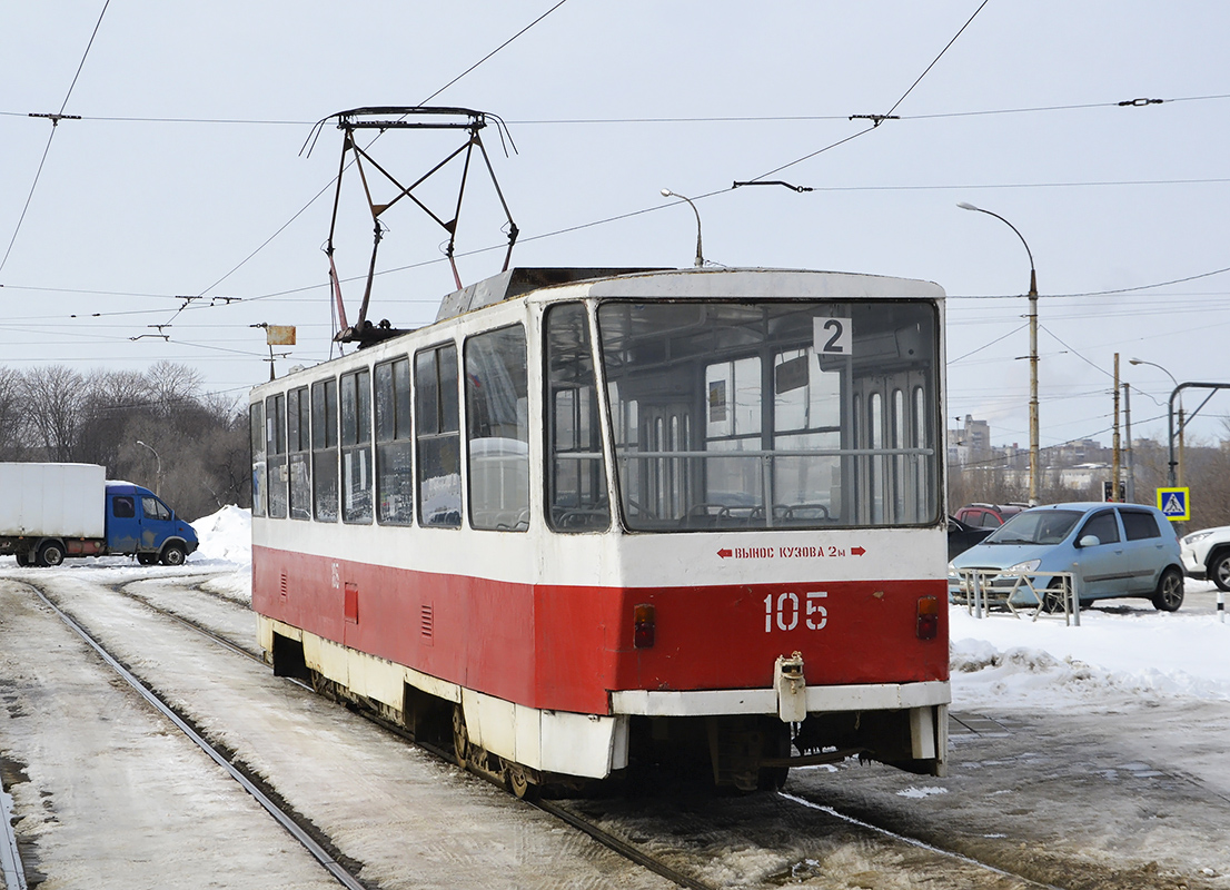 Lipetsk, Tatra T6B5SU № 105