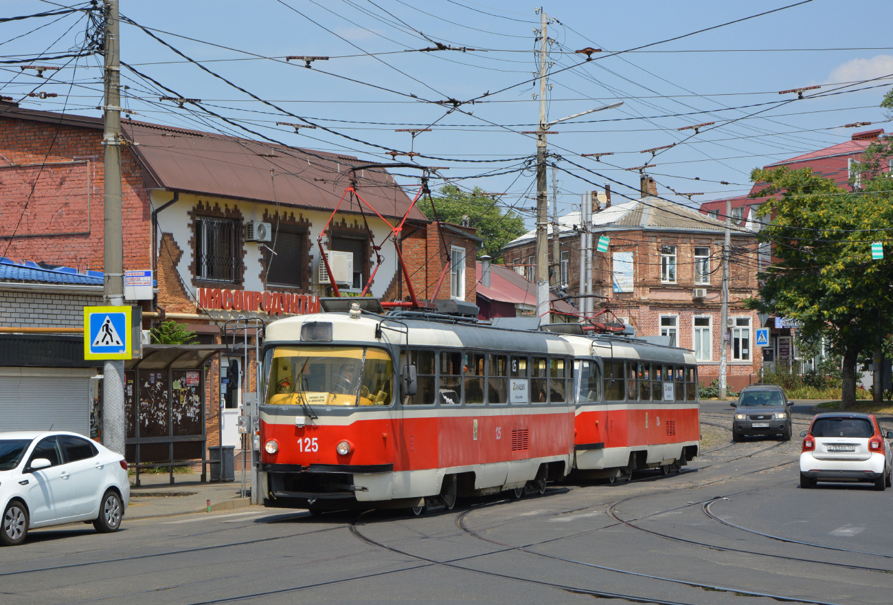Краснодар, Tatra T3SU КВР ТРЗ № 125