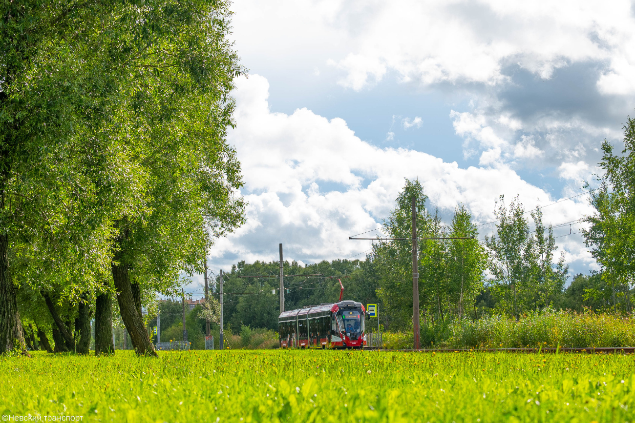 Sankt Petersburg — Tram lines and infrastructure