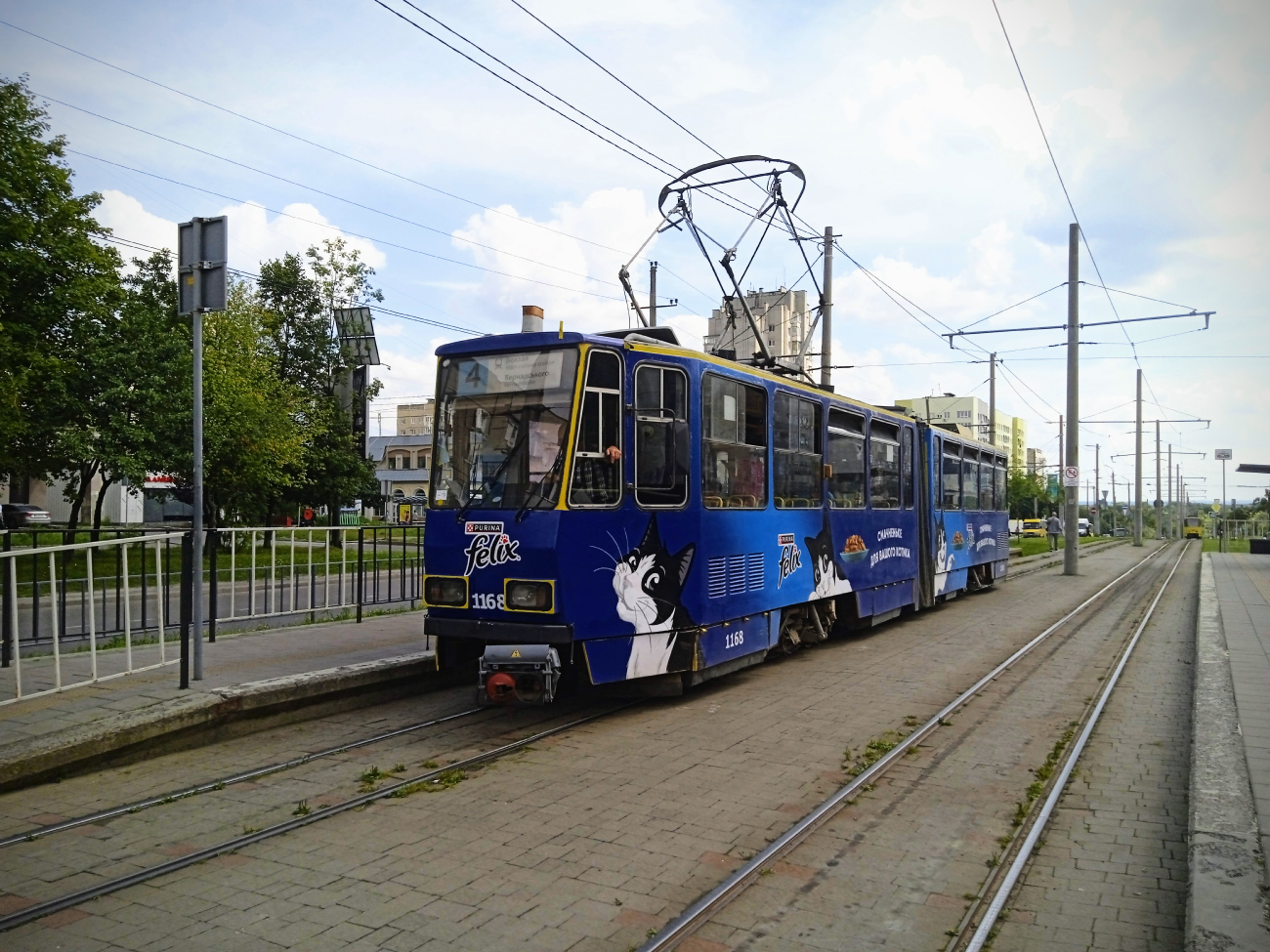 Lwów, Tatra KT4D Nr 1168