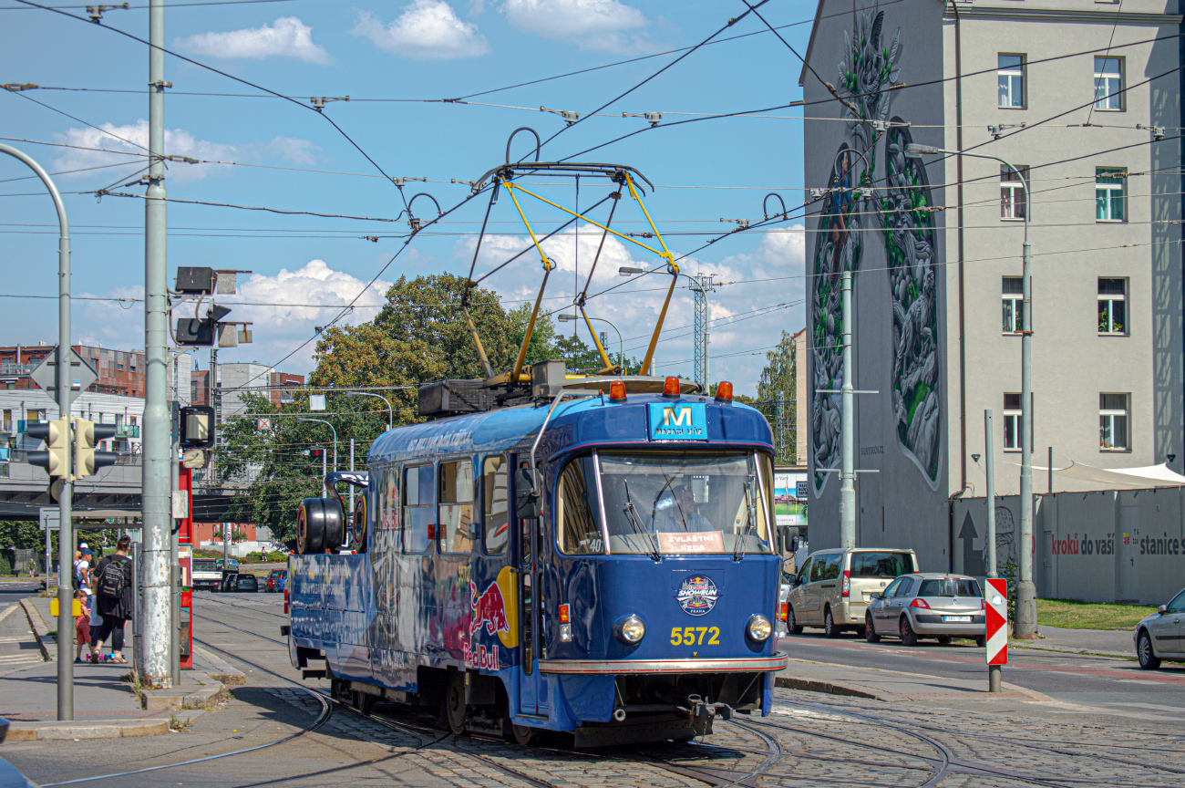 Прага, Tatra T3M № 5572