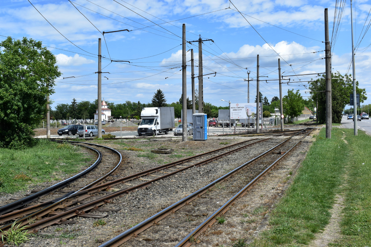 Arad — Tramway Lines and Infrastructure