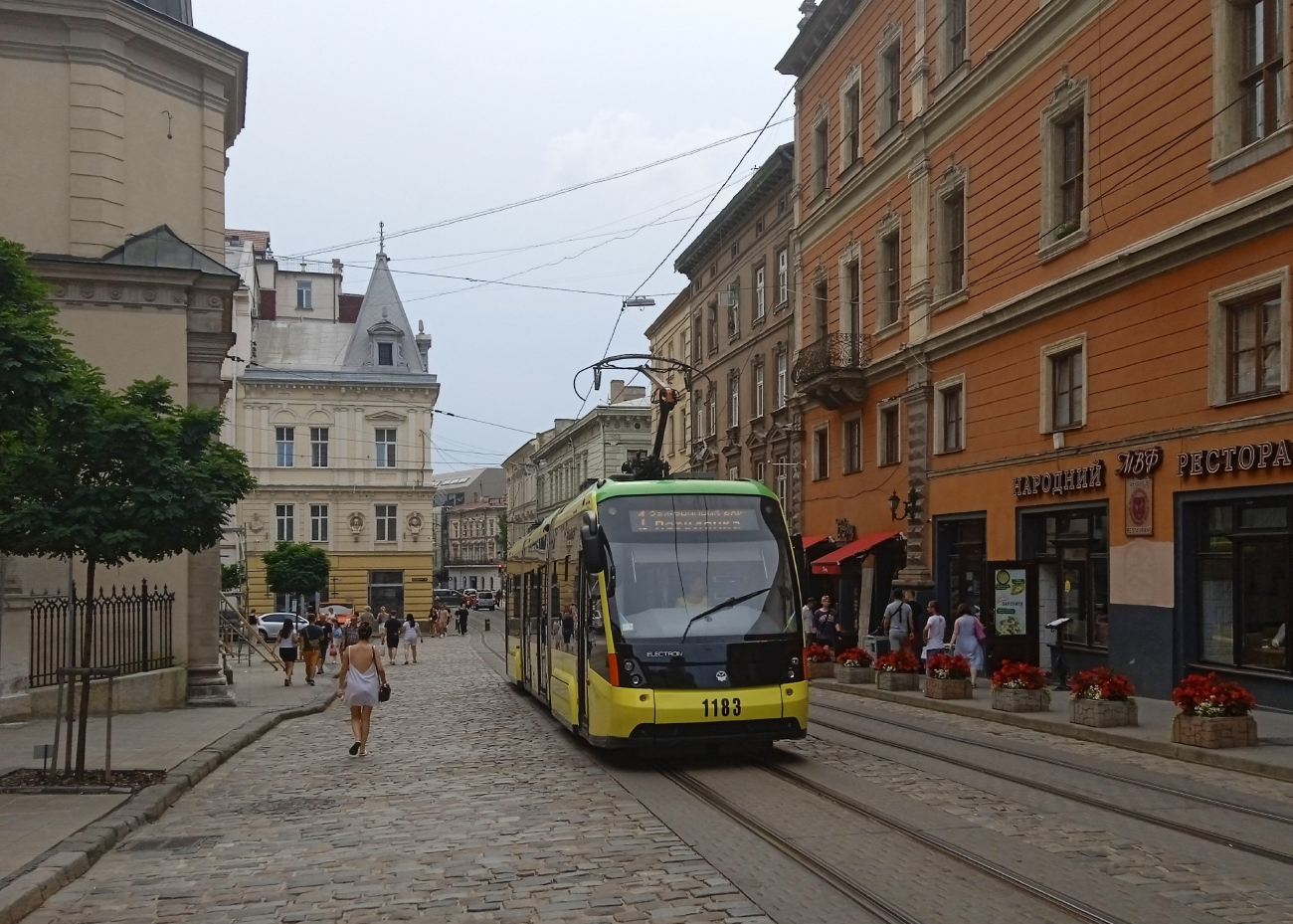 Львов, Electron T3L44 № 1183