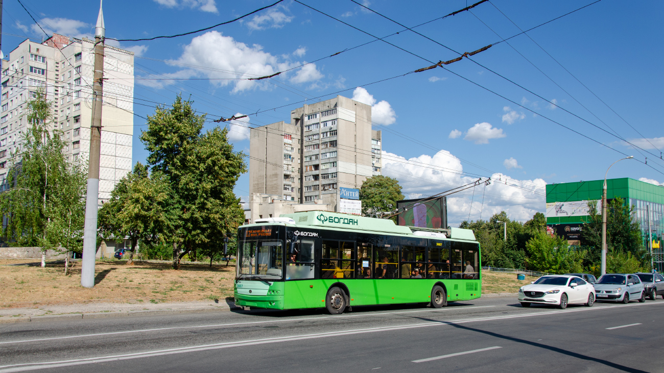 Харьков, Богдан Т70117 № 3607