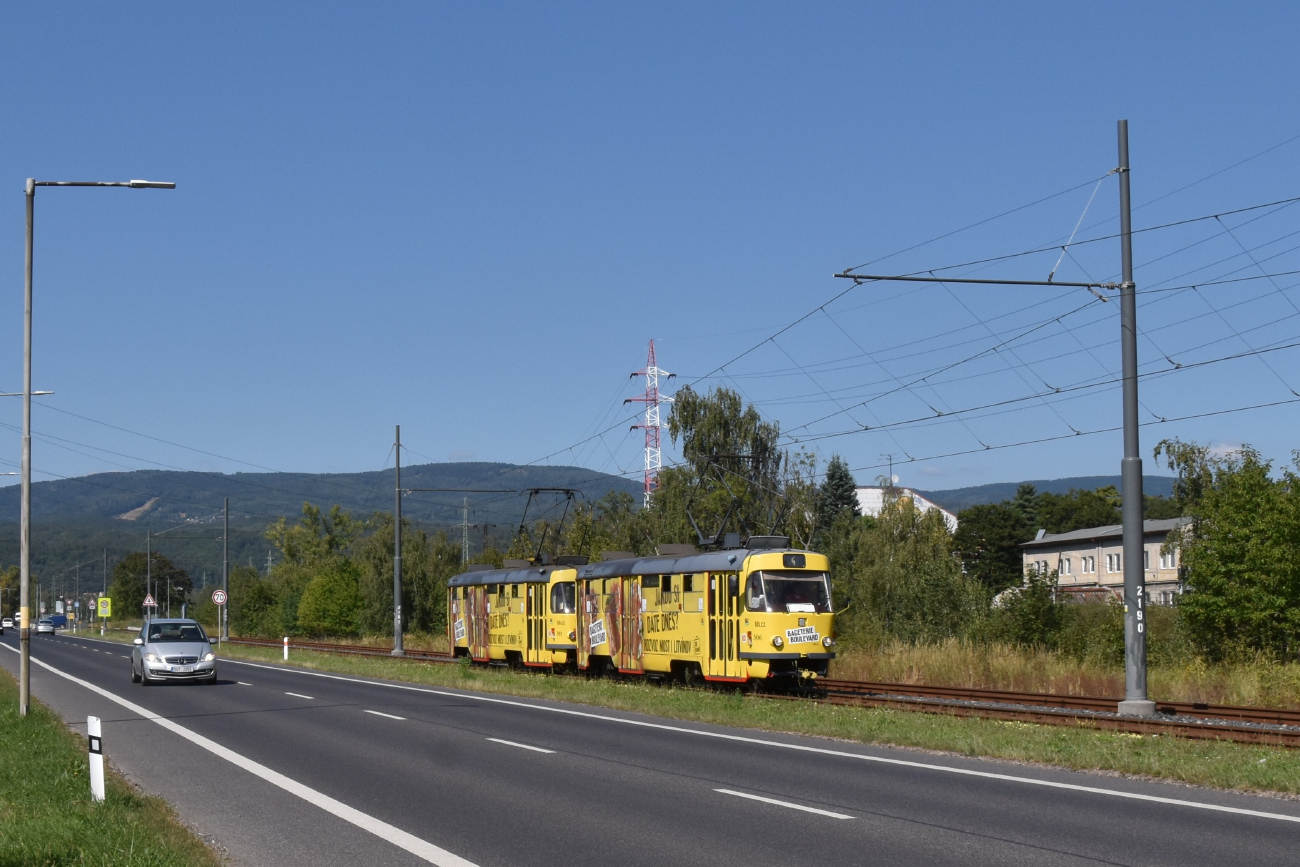 Мост ― Литвинов, Tatra T3M.3 № 306