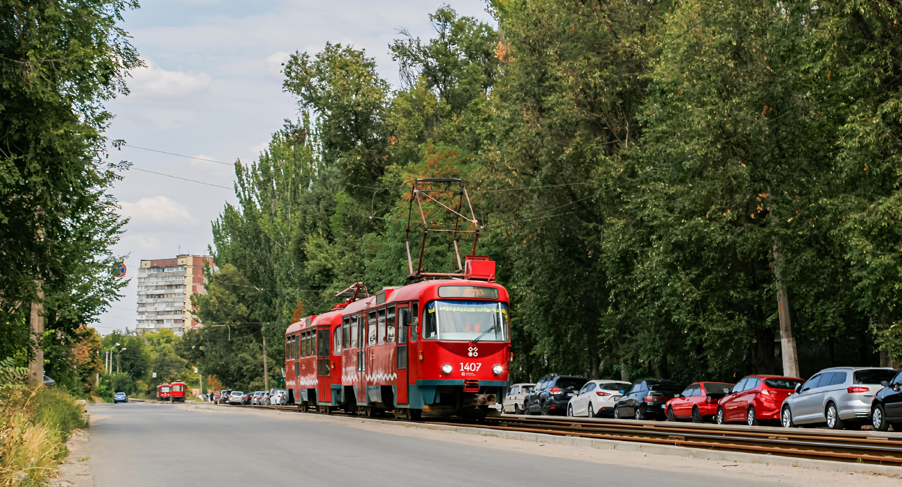 Днепр, Tatra T3DC1 № 1407