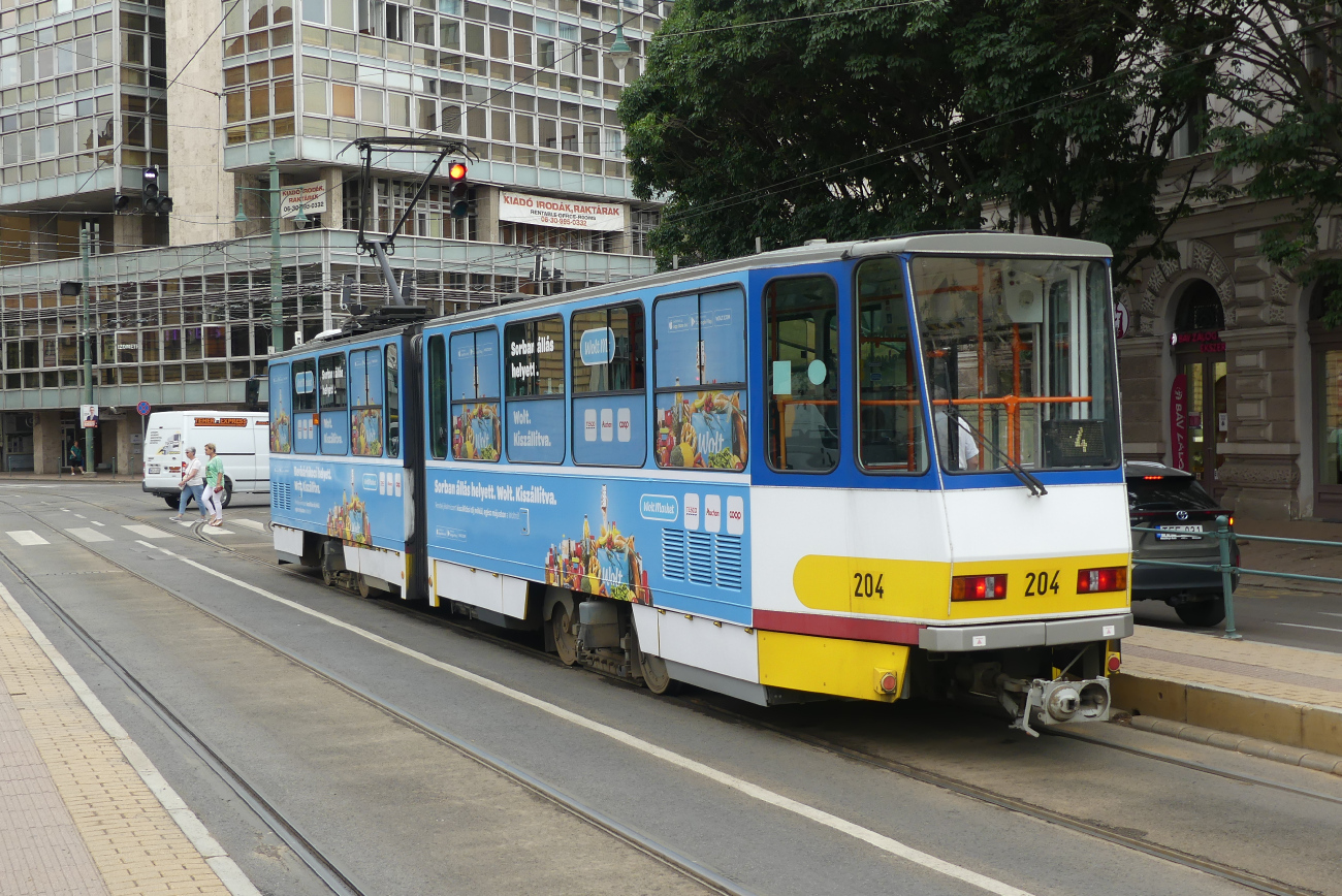 Seghedin, Tatra KT4DMC Nr. 204
