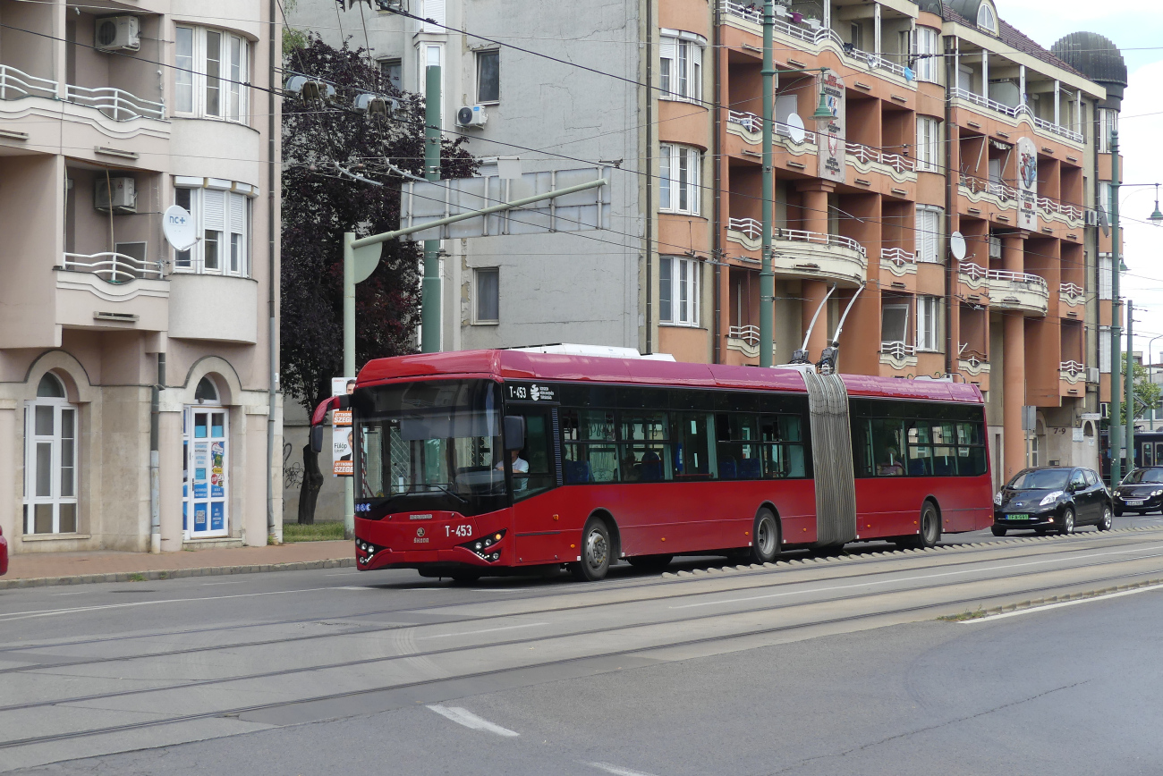 Сегед, Ikarus-Škoda Tr187.2 № T-453